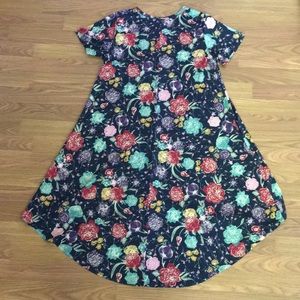LulaRoe Floral Carly Dress